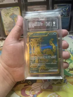 Pokemon Chien-Pao ex Japanese 357/190 Shiny Treasure Ex Ultra Rare TAG 9 Mint - Image 1