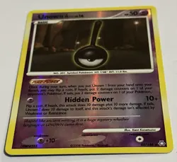 Pokemon Unown ! 42/146 Reverse Holo Legends Awakened LP/NM 2008 - Image 3