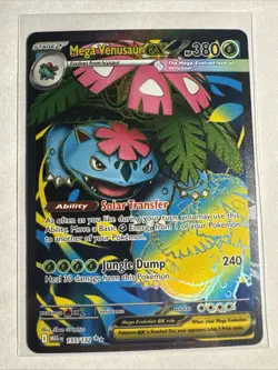 Pokemon TCG- Mega Venusaur ex 155/132 Ultra Rare- Mega Evolutions - Image 1