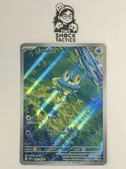 Pokemon Froakie - 088/086 - ME04: Chaos Rising (CRI) IR Full Art NM - Image 1