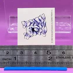 Grimer Pokemon Sticker Seal Nintendo TCG Vintage Japanese Very Rare #56 - Image 2