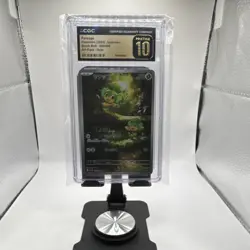 Pokemon TCG Pansage Holo CGC 10 Black Bolt 089/086 Art Rare JP 2025 - Image 1