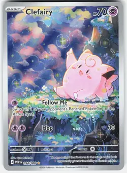 Pokemon Clefairy 094/088 Holo Illustration Rare Perfect Order Pokemon NM A - Image 1