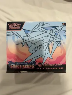 Pokemon TCG Chaos Rising Elite Trainer Box ETB Pokemon Center - Image 1
