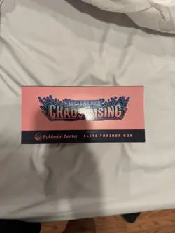 Pokemon TCG Chaos Rising Elite Trainer Box ETB Pokemon Center - Image 2