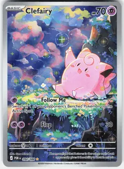Pokemon Clefairy 094/088 Holo Illustration Rare Perfect Order Pokemon NM D - Image 1