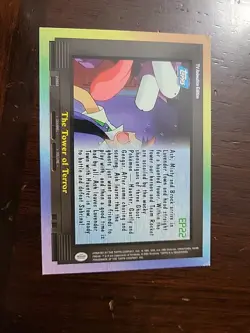 MP! Pokemon Topps EP22 The Tower of Terror TV Animation NON Foil Blue Logo - Image 3