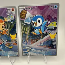 Pokemon First Partner Illustration Collection Series 1 Gen 4 Sinnoh Starters - Image 4