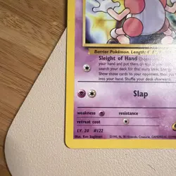 Pokemon TCG: Sabrina's Mr. Mime 094/132 Gym Heroes Regular LP - Image 2