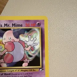 Pokemon TCG: Sabrina's Mr. Mime 094/132 Gym Heroes Regular LP - Image 4
