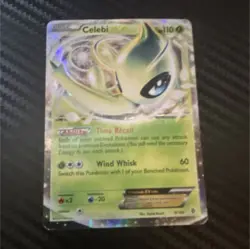 Pokemon TCG Celebi EX Full Art Ultra Rare Holo Boundaries Crossed 9/149 110 HP - Image 1