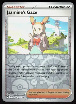 Jasmine's Gaze 178/191 Uncommon Surging Sparks Pokemon Reverse Holo Near Mint - Image 1