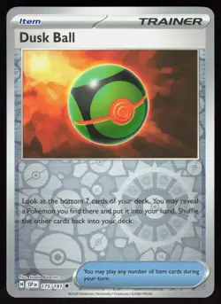 Dusk Ball 175/191 Uncommon Surging Sparks Pokemon Reverse Holo Near Mint - Image 1