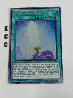 Yu-Gi-Oh! 1st Edition BROL-EN008 Penguin Sword Holo - Image 1