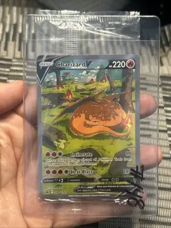 Pokemon Charizard UPC Promo: V SWSH260 & Vstar SWSH261 & Vmax SWSH262 - SEALED - Image 1