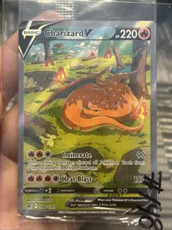 Pokemon Charizard UPC Promo: V SWSH260 & Vstar SWSH261 & Vmax SWSH262 - SEALED - Image 3