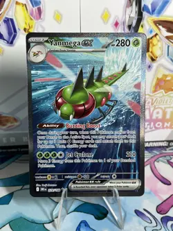 Yanmega ex 228/182 Destined Rivals SIR Pack Fresh Mint Pokemon (right heavy) - Image 1