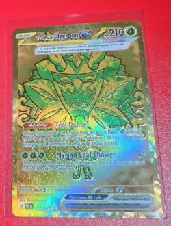 Pokemon TCG Teal Mask Ogerpon EX 221/167 Holo Sv06 Twilight Masquerade - Image 2