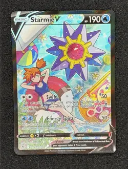 2022 Pokemon SWSH Astral Radiance Starmie V Trainer Gallery #TG13/TG30 - Image 1