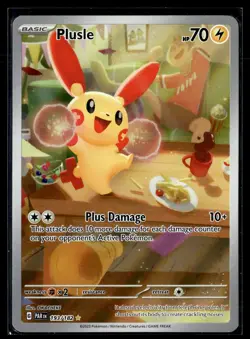 Plusle 193/182 Paradox Rift Illustration Rare Pokemon - Image 1