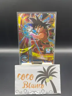 BM11-017 Son Goku Super Dragon Ball Heroes Trading Card UR Ultimate Rare NM SDBH - Image 1