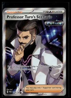 Professor Turo's Scenario 240/182 Paradox Rift Ultra Rare Pokemon - Image 1