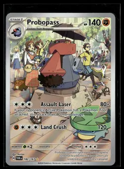 Probopass 182/167 Twilight Masquerade Illustration Rare Pokemon - Image 1