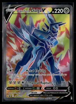 Origin Forme Dialga V SWSH255 SWSH Black Star Promo Pokemon - Image 1