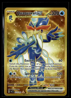 Quaquaval ex 273/193 Paldea Evolved Hyper Rare Pokemon - Image 1