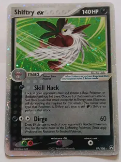 Shiftry Ex 97/108 Ex Power Keepers Holo Rare Vintage Pokemon TCG - Image 1
