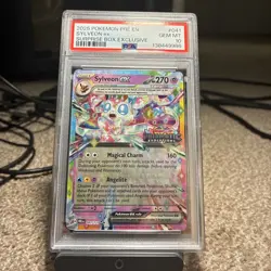 2025 Pokemon PRE EN #041 Sylveon ex Surprise Box Exclusive PSA 10 - Image 1