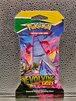 Pokemon TCG: Sword & Shield - Evolving Skies Sleeved Booster Pack - Image 1