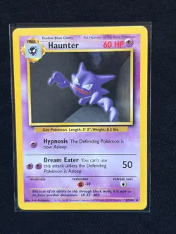 Pokemon Ghost Evolution Lot Gengar Haunter Holo Gastly Shadowless Fossil Base - Image 4