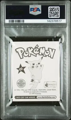 1999 MERLIN POKEMON #S25 MEW-PRISM PSA 7 - Image 2
