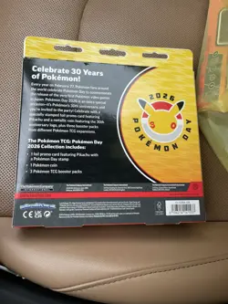 Pokemon Day 2026 Collection: 30TH Anniversary + PIKACHU PROMO - New - Image 2