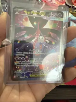 Mega Floette ex SIR 117/086 Chaos Rising English NM Pokemon TCG Prerelease - Image 3