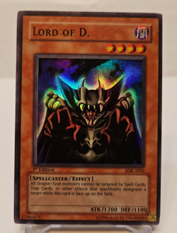 Lord of D. SDK-A041 Super Rare 1st Edition AUSTRALIAN VERSION Yugioh 904 - Image 1