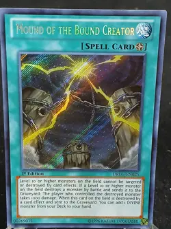 Yu-Gi-Oh! Mound of the Bound Creator DRLG-EN025 ScR MP - Image 1