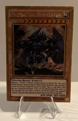 Yugioh (Yu-Gi-Oh Obelisk The Tormentor MVPC-EN001 Limited Edition Movie Promo NM - Image 1