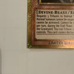 Yugioh (Yu-Gi-Oh Obelisk The Tormentor MVPC-EN001 Limited Edition Movie Promo NM - Image 5