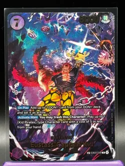 One Piece TCG Eustass "Captain" Kid EB04-039 The Azure Sea’s Seven - Image 1