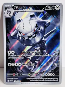 Steelix 150/132 ME01: Mega Evolution - Pokemon Card - - Image 1