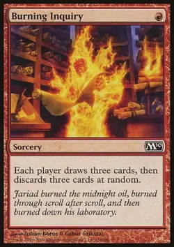 Burning Inquiry - Non-Foil - Magic 2010 - 128 | MTG Card - Image 3