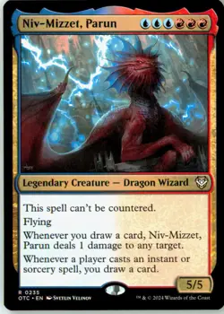 Niv-Mizzet, Parun 235 Rare Commander: Outlaws of Thunder Junction Near Mint - Image 2