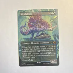 WOTC Wistfulness ECL Creature Elemental Incarnation Green Blue English 6/5 - Image 1