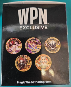MTG Secrets of Strixhaven Pinfinity AR-ENHANCED COLLECTIBLE COINS set of 5 - Image 4