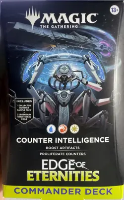 MTG Sealed - Edge of Eternities (EOC) Counter Intelligence Commander Deck - Image 1