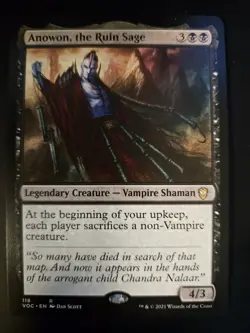 Anowon, the Ruin Sage NM Commander: Innistrad: Crimson Vow MTG FREE SHIPPING - Image 1