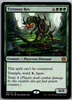 Tyrranax Rex M Phyrexia: All Will Be One 189 NM - Image 1