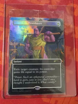 🔥Magic the Gathering PSA Magazine Sealed Promo Swords to Plowshares Foil Thanos - Image 2